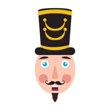 İzole şirin Fındıkkıran asker avatar