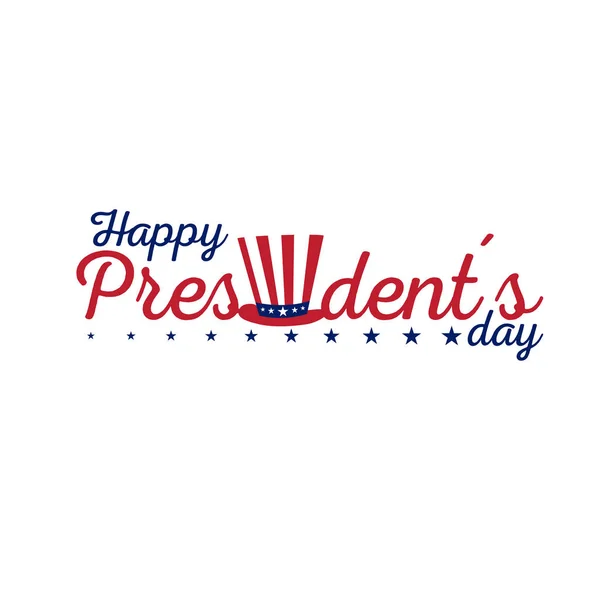 Happy president day — Stock Vector