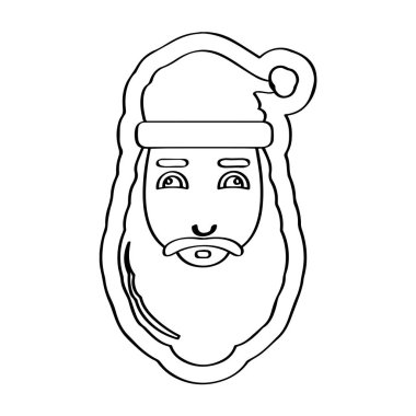 Noel gingerbread Noel Baba şeklinde