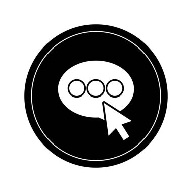 Sohbet kabarcık oklu