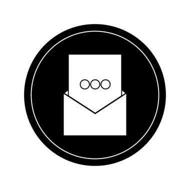 Zarf posta ile kağıt parçası