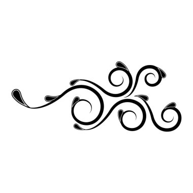 İzole arabesk vintage desen