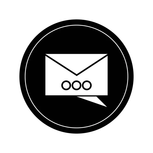 Пиктограмма конверта — стоковый вектор