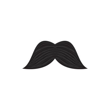 İzole detaylı bıyık