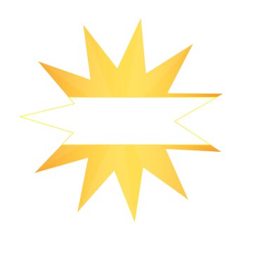 İzole boş retro sigorta primi etiket