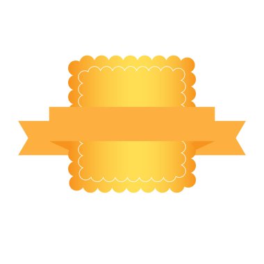 İzole boş retro sigorta primi etiket