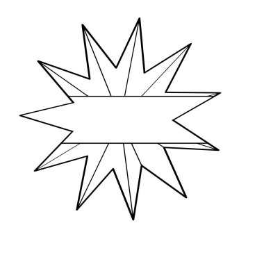 İzole boş retro sigorta primi etiket simgesi