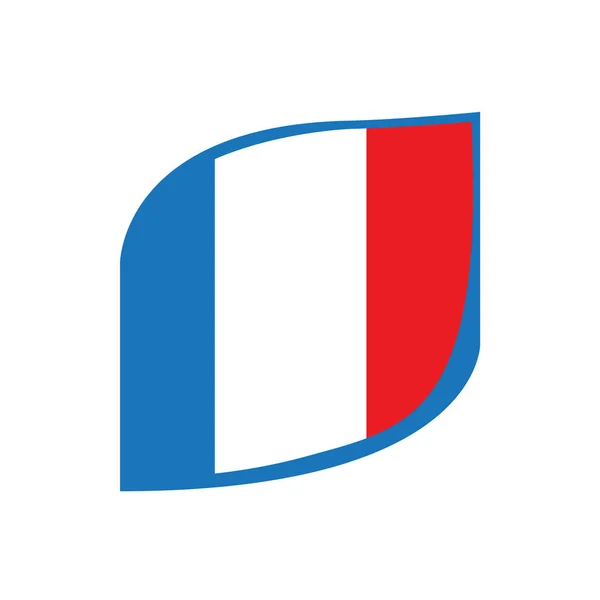 Bandera de France — Vector de stock