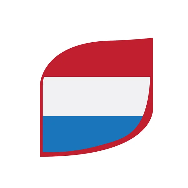 オランダの旗 — ストックベクタ