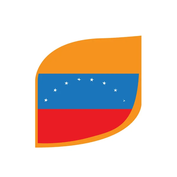 Venezuela zászlaja — Stock Vector