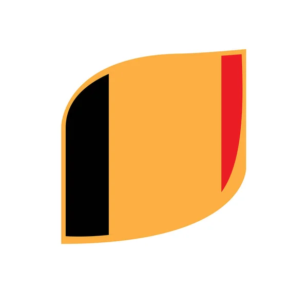 Bendera Belgia - Stok Vektor