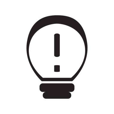 izole soyut ampul kavramı