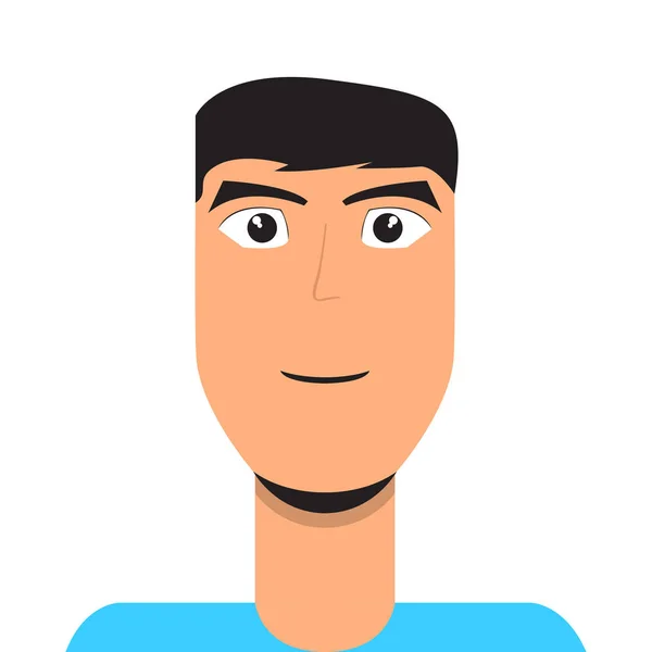 Isolated male avatar — Stock Vector