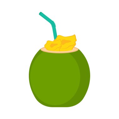 Hindistan cevizi kokteyl görüntü