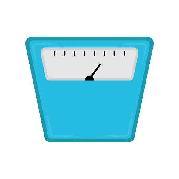 İzole weightmeter simgesi — Stok Vektör