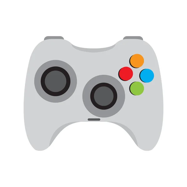 Icona del controller di videogame isolato — Vettoriale Stock