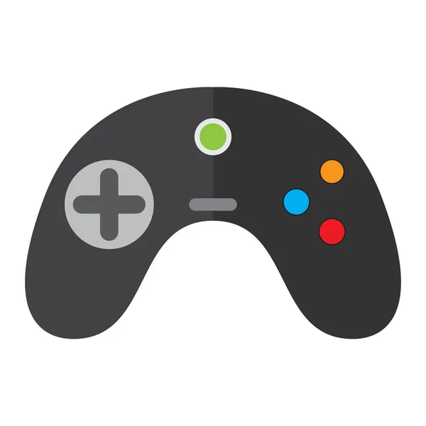Ikona kontrolera na białym tle videogame — Wektor stockowy