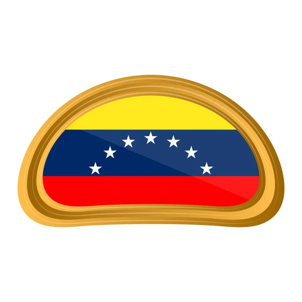 Venezuela zászlaja — Stock Vector