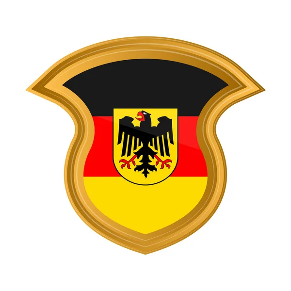 德国国旗 — 图库矢量图片