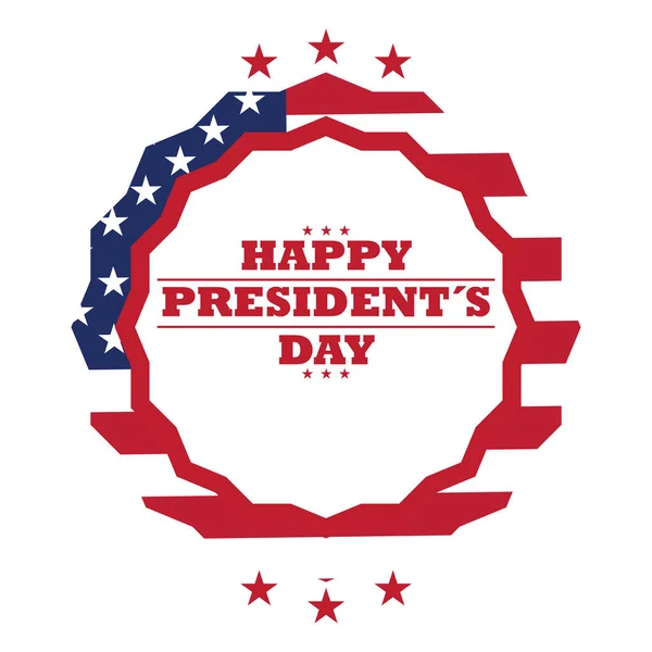 President day label — Stock Vector