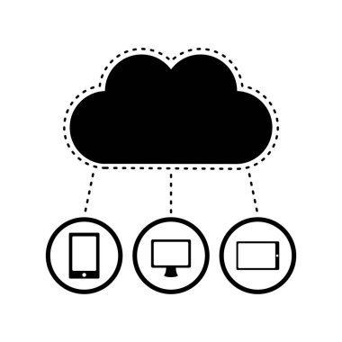 İzole sosyal ağ simgesini