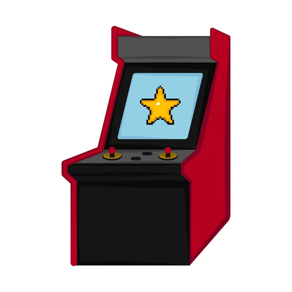 Isolée icône arcade — Image vectorielle