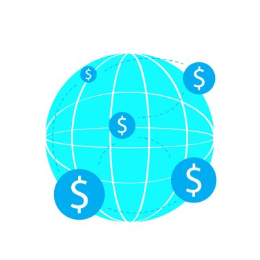 Bağlı para simgeleri