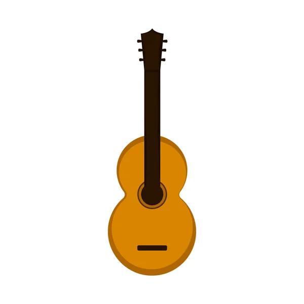 Isolated guitar icon — Stock Vector