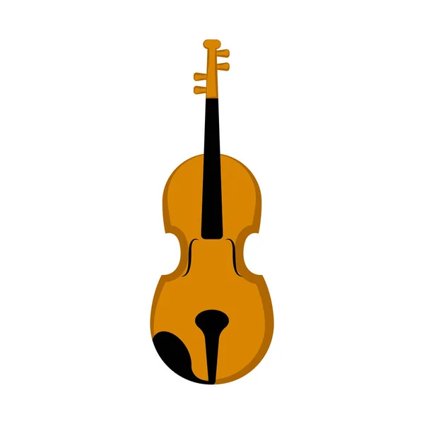 Isolerade cello ikonen — Stock vektor