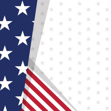 Amerika Birleşik Devletleri bayrağı ile renkli arka plan