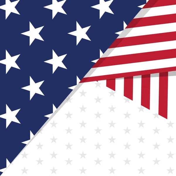 アメリカ合衆国の旗の背景色 — ストックベクタ