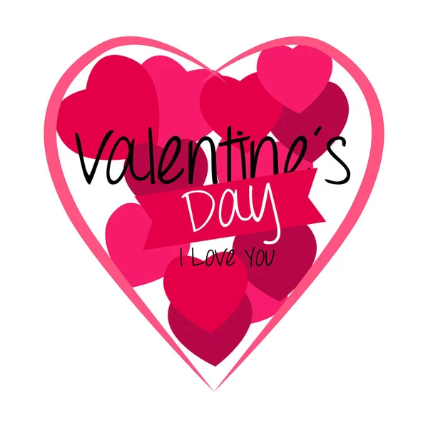Valentine dag banner — Stockvector