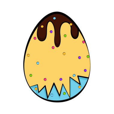 renkli Paskalya yortusu yumurta