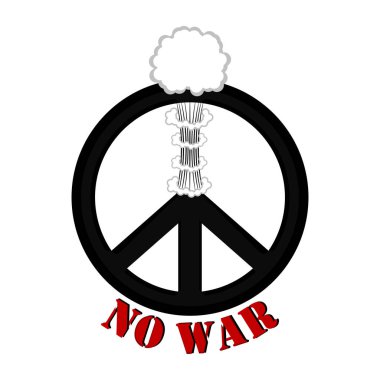 Bu barış işareti ile hiçbir savaş banner