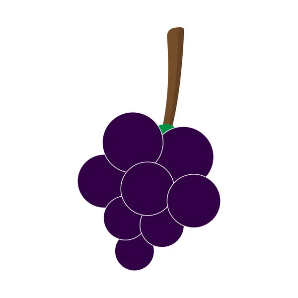 Icona dell'uva isolata — Vettoriale Stock