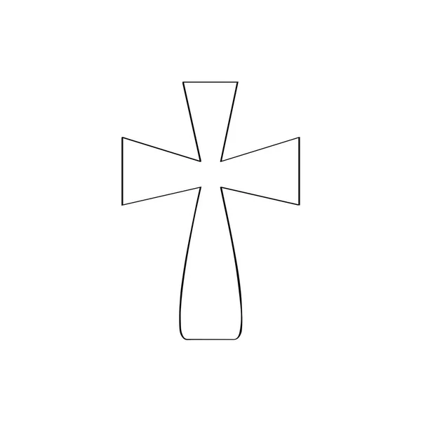 Cross outline Vector Art Stock Images | Depositphotos