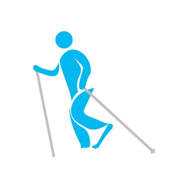 İzole Kayak kişi simgesi