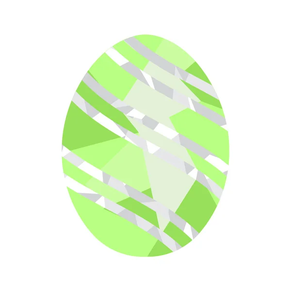 Polígono colorido ovo de páscoa —  Vetores de Stock