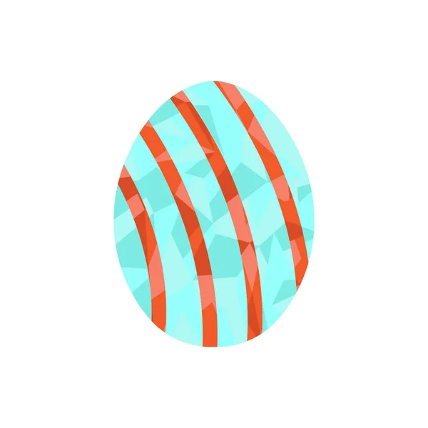 多边形彩色复活节彩蛋 — 图库矢量图片