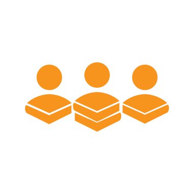 İzole ekip çalışması simgesi