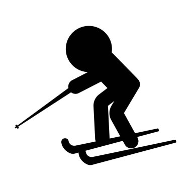 İzole Kayak kişi simgesi