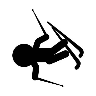 İzole Kayak kişi simgesi