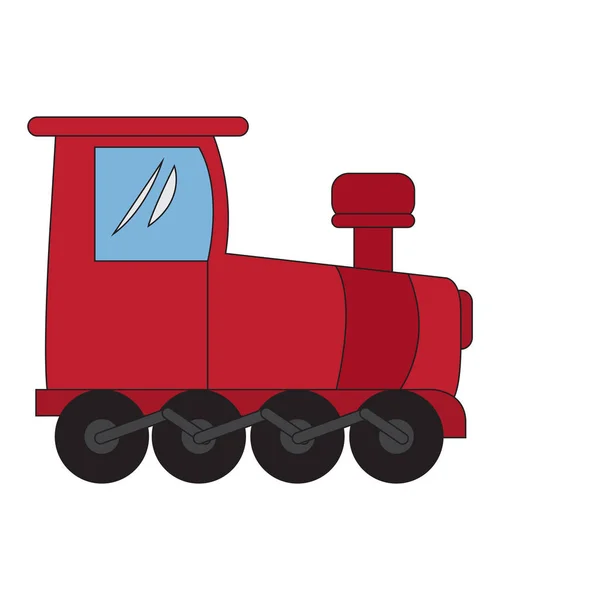 Isolated tractor cartoon — Stock Vector