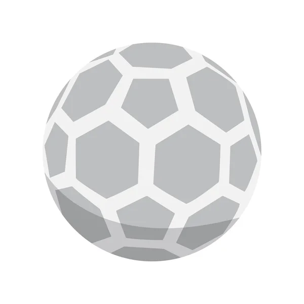 İzole futbol topu simgesini — Stok Vektör
