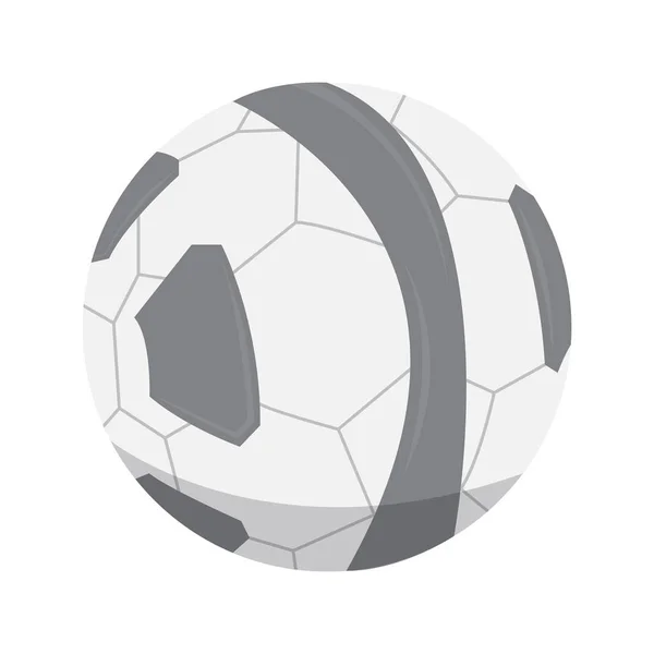 孤立したサッカー ボールのアイコン — ストックベクタ