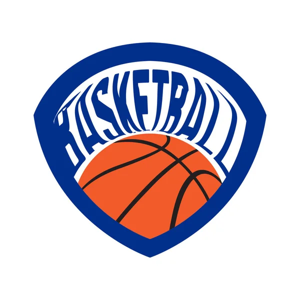 Bandiera di basket isolata — Vettoriale Stock