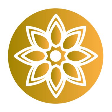 Bir çiçek ile Spa logo