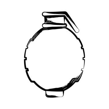 Bir el bombası izole kroki