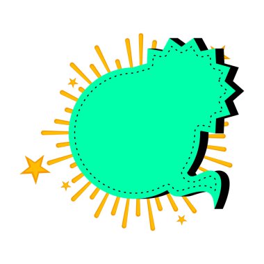 Komik kabarcık sohbet