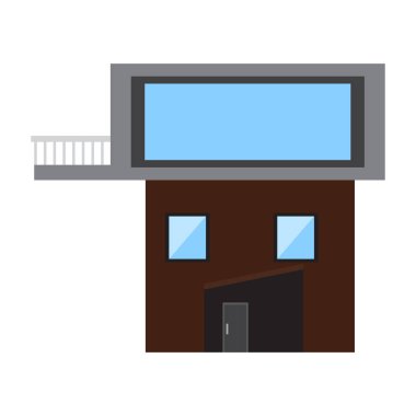 Modern ev bina izole